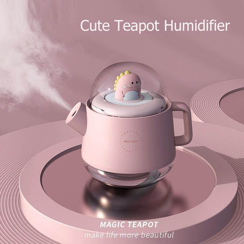Teapot USB Colorful Air Humidifier Night Light - UTILITY5STORE