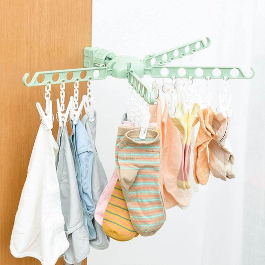 Indoor Window Foldable Clothes Drying Rack