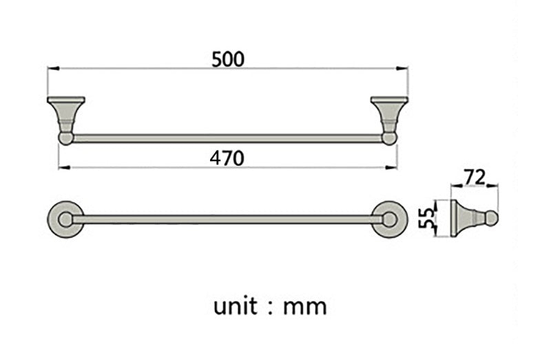 Wall-Mounted Bathroom Accessories Holder Set