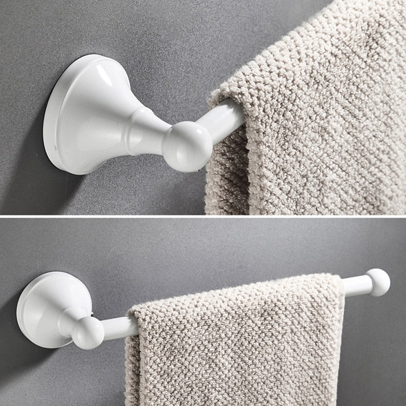 Wall-Mounted Bathroom Accessories Holder Set