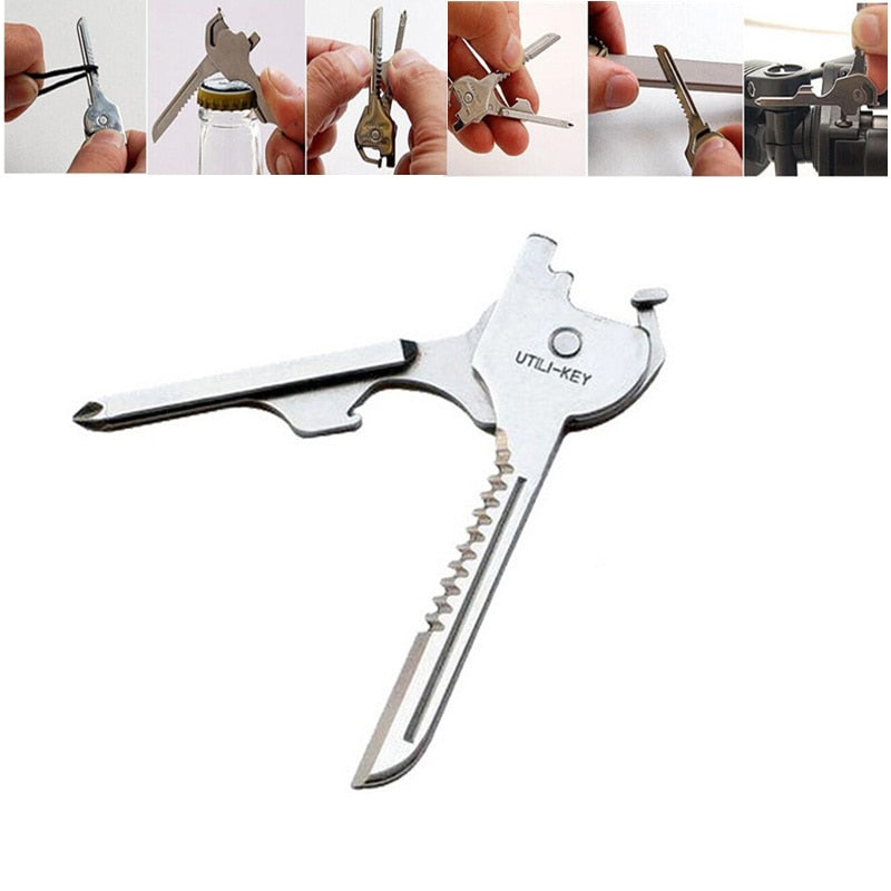 All-in-One Keychain Mini Pocket Tool