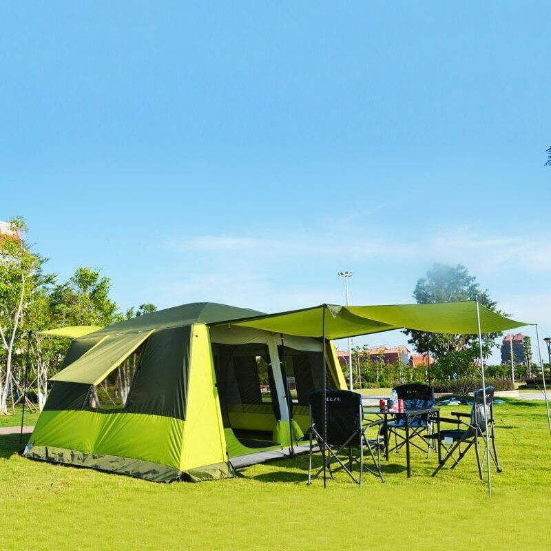 8-12 Person Ultra-Large Double Layer Gazebo Tent