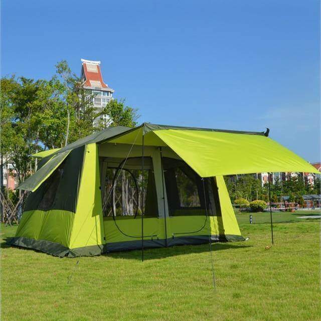 8-12 Person Ultra-Large Double Layer Gazebo Tent