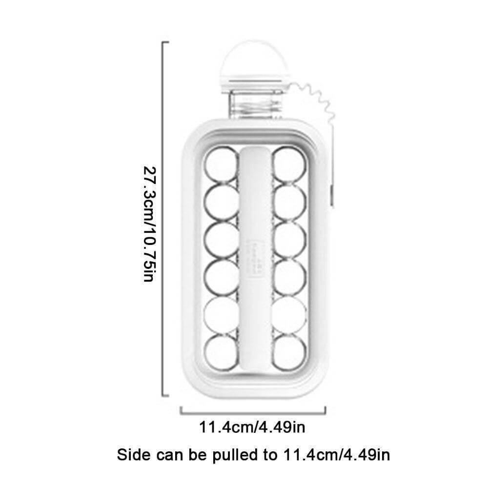 Portable Cooler with Lid and Ice Maker