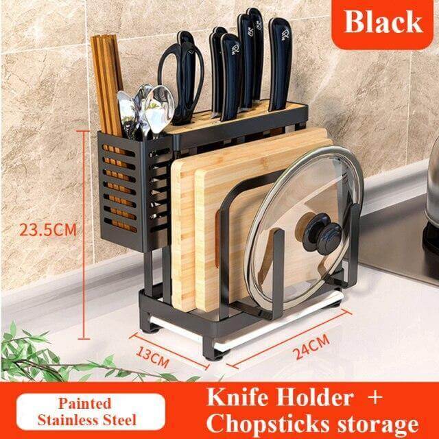 Stainless Steel Kitchen Utensils Organizer Drying Rack