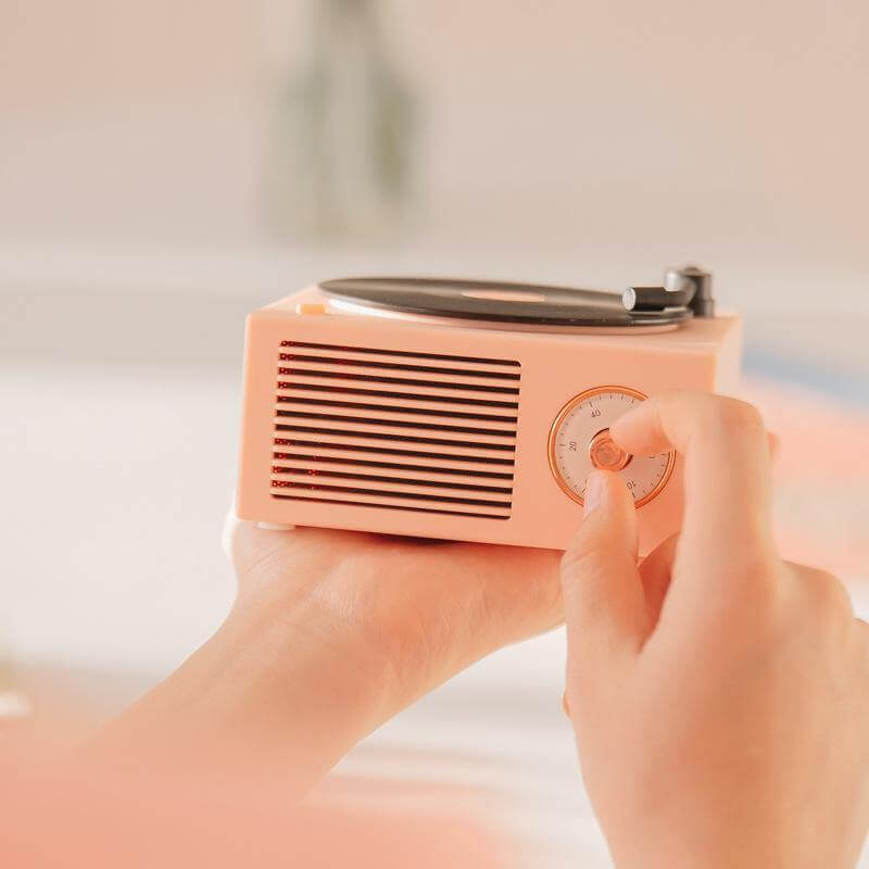 Pastel Vintage Bluetooth Stereo Speaker - UTILITY5STORE