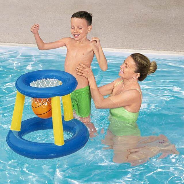 Inflatable Pool Party Fun Volleyball Float