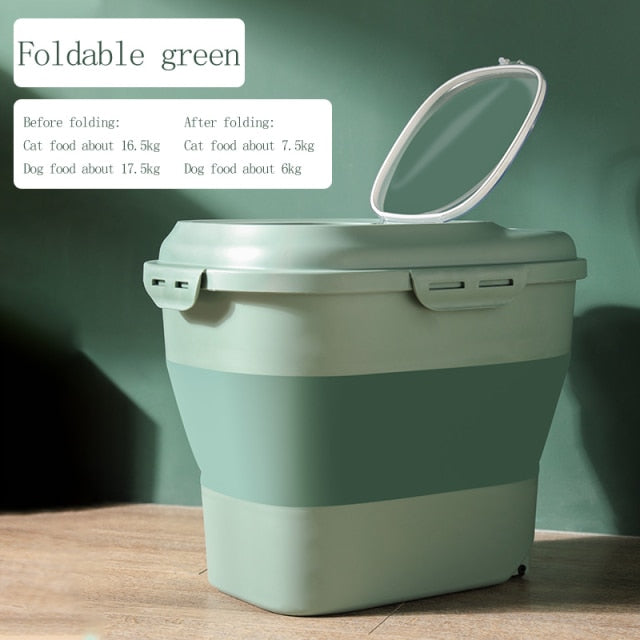 Foldable Food Storage Moisture Proof Container