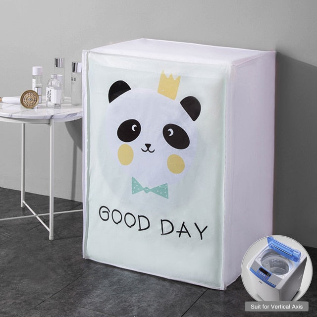 Waterproof Washing Machine Animals Dust Cover