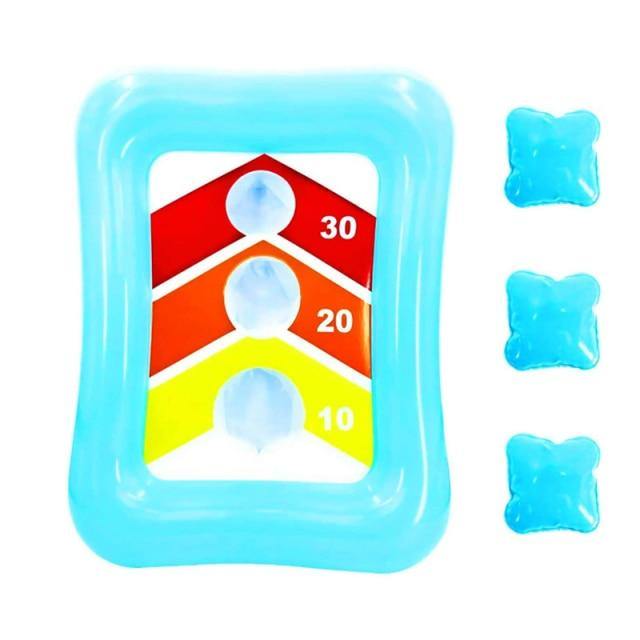 Summer Inflatable Ring Toss Pool Game