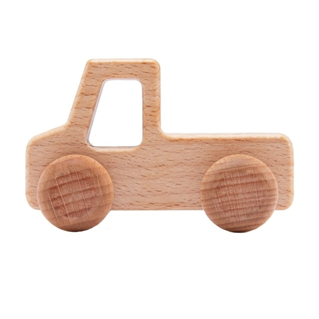 Nordic Style Minimal Wooden Car