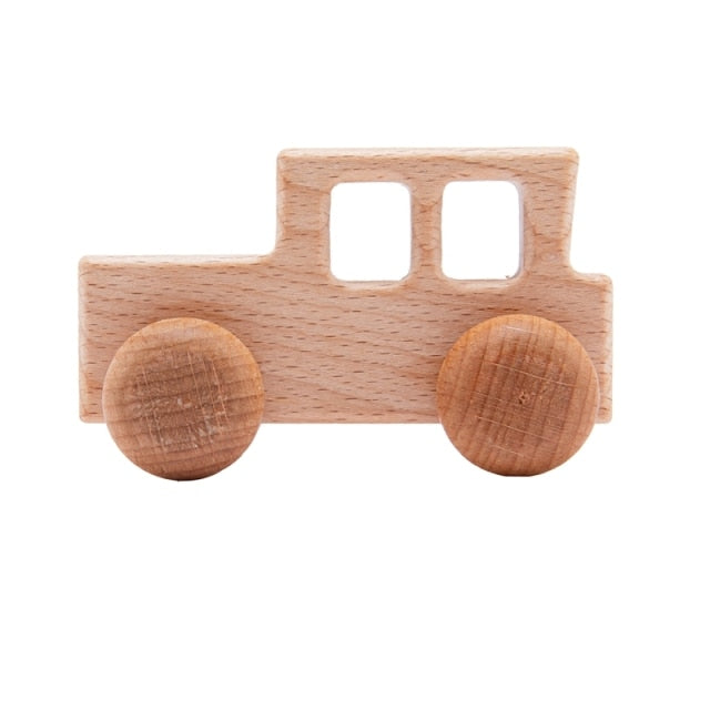 Nordic Style Minimal Wooden Car