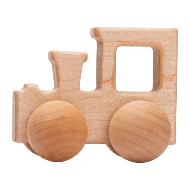 Nordic Style Minimal Wooden Car