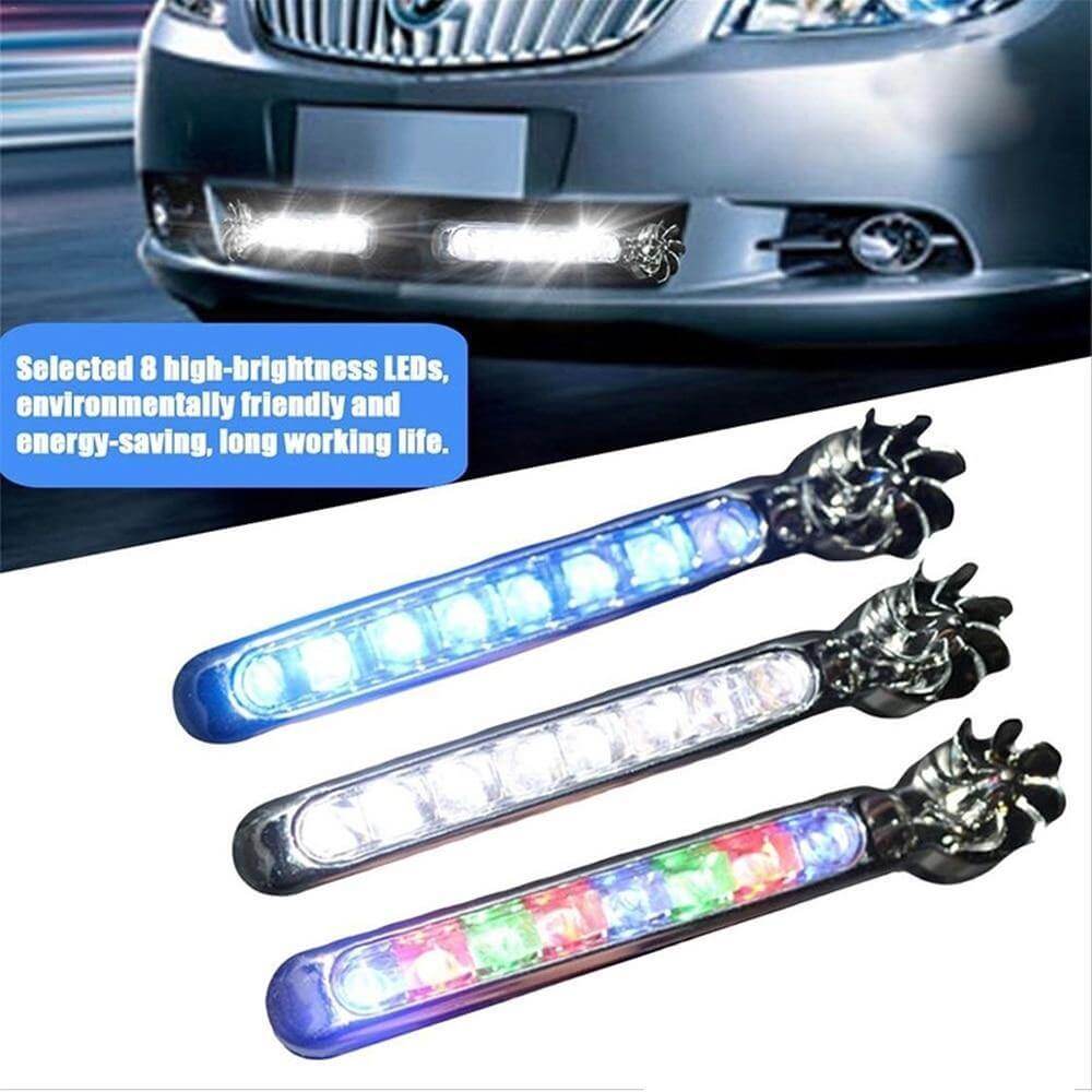Wind-Powered LED Car Headlight