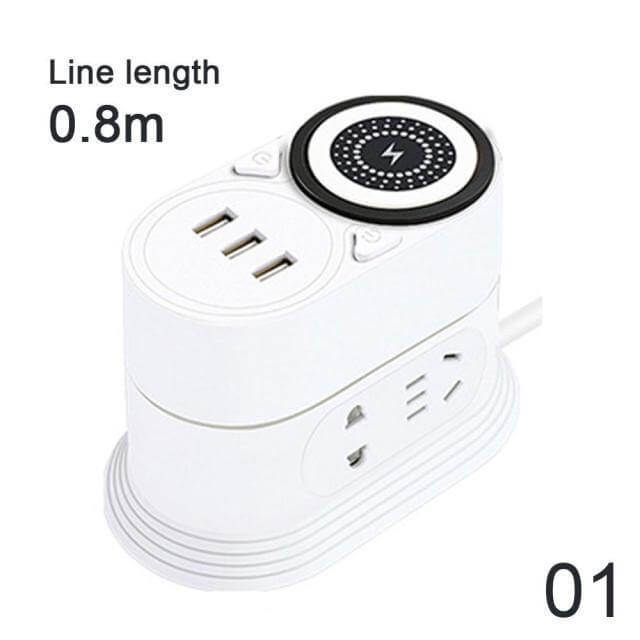 Intelligent Wireless Charging Multifunctional Socket