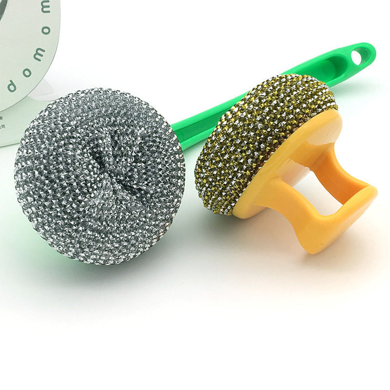 Heavy Duty Wire Ball Kitchen Cleaning Brush