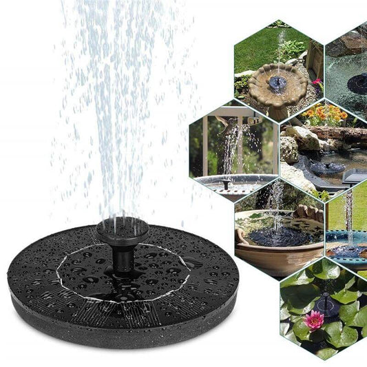 Floating Solar Powered Water Fountain - UTILITY5STORE