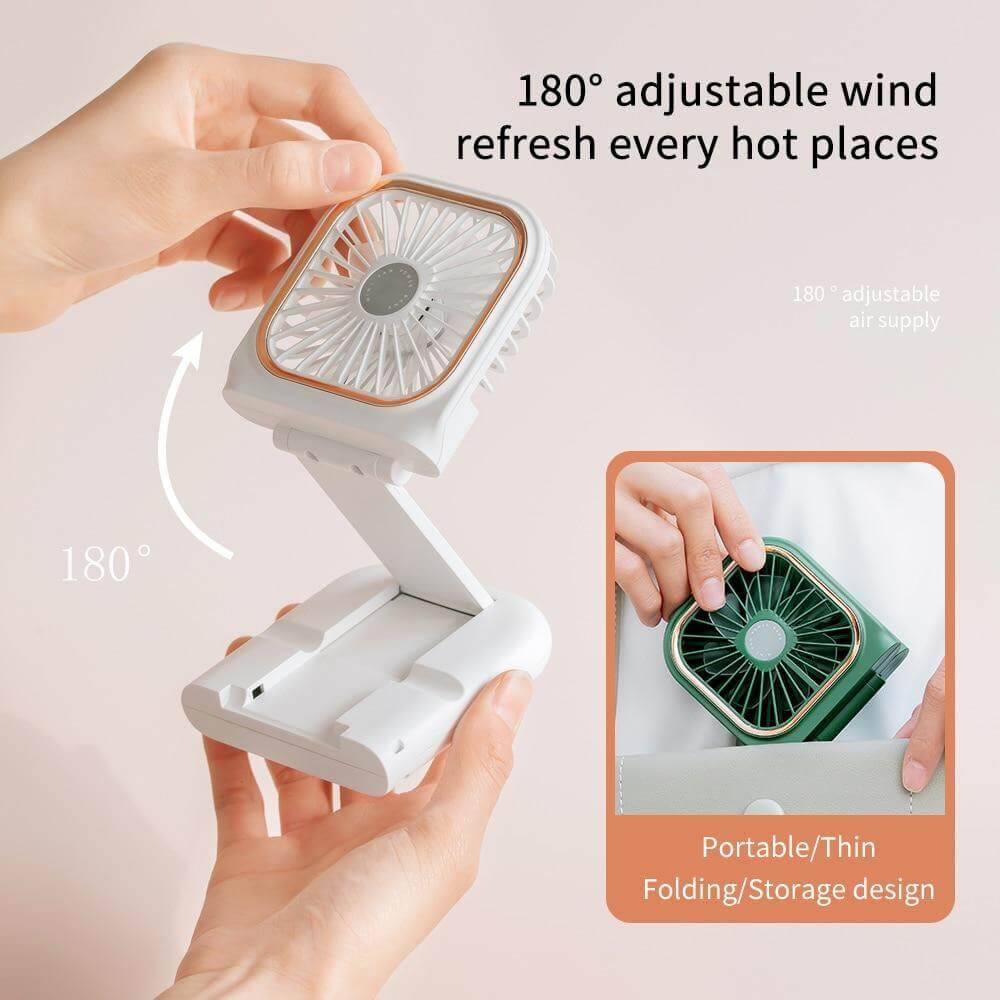 Multi-function Power Bank Neck Fan