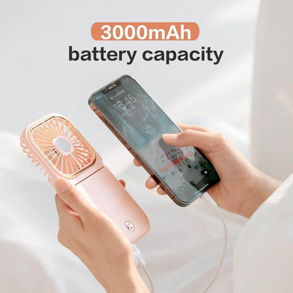 Multi-function Power Bank Neck Fan