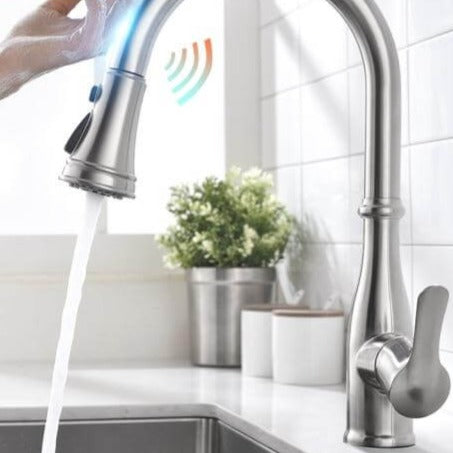 Smart Assistive Touch Control Kitchen Faucet