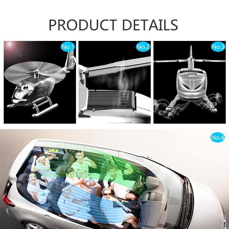 Styling Solar Power Car Air Freshener