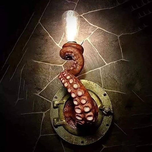 Retro Octopus Tentacle Wall Lamp