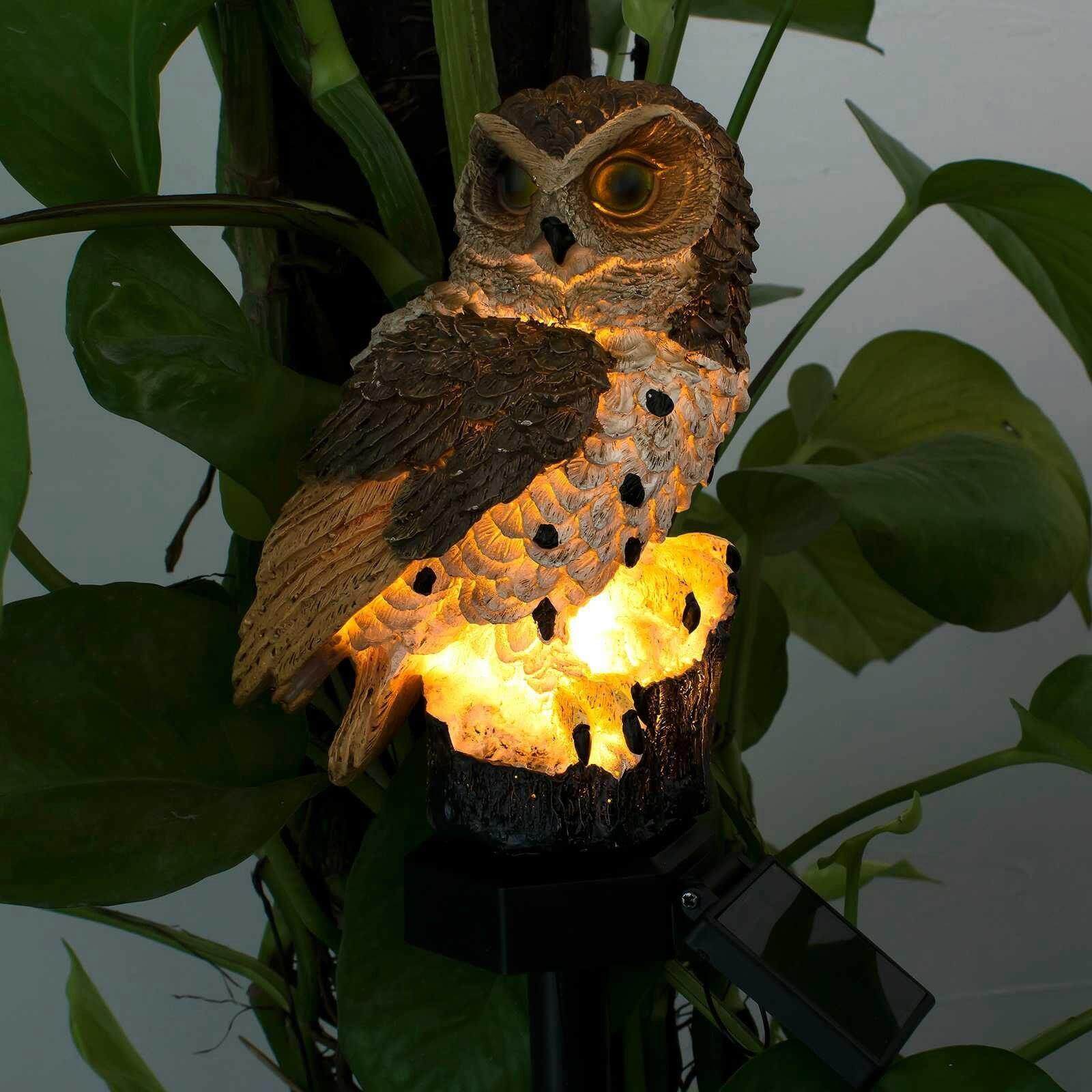 Creative Owl Garden Solar Night Lamp - UTILITY5STORE