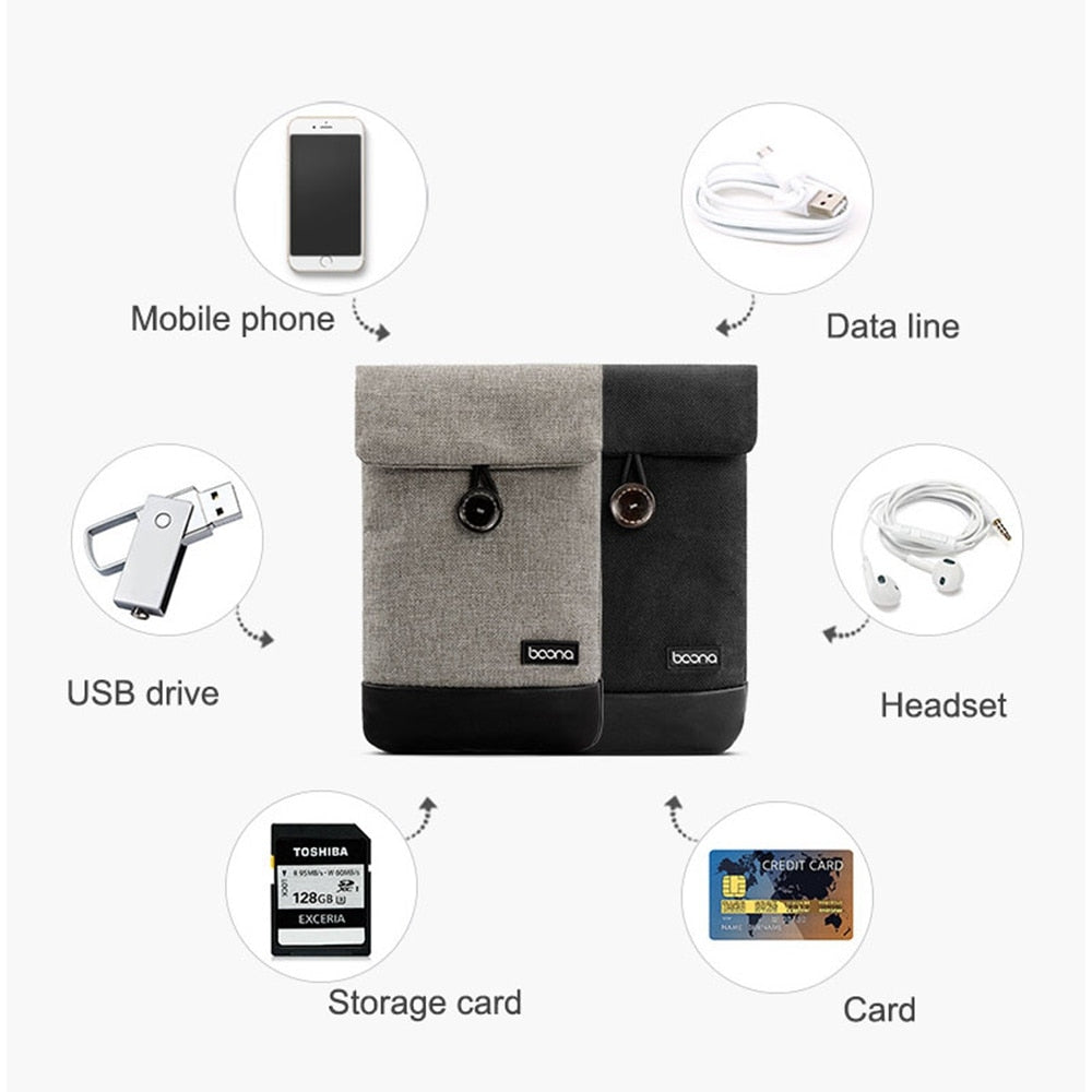 Phone Power Bank Travel Storage Bag