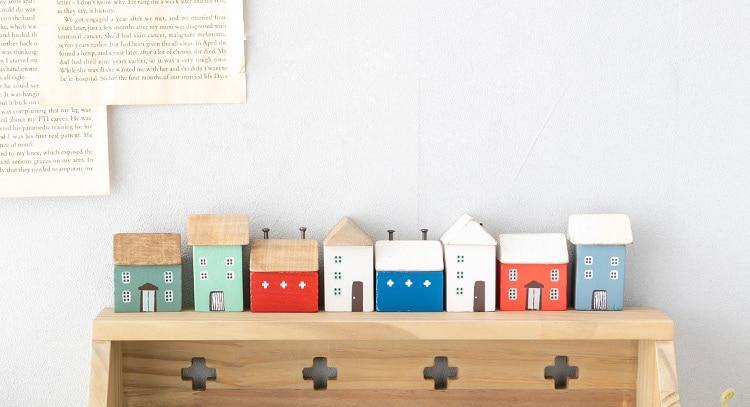 Vintage Wooden Cozy Neighborhood Forest Home Decor