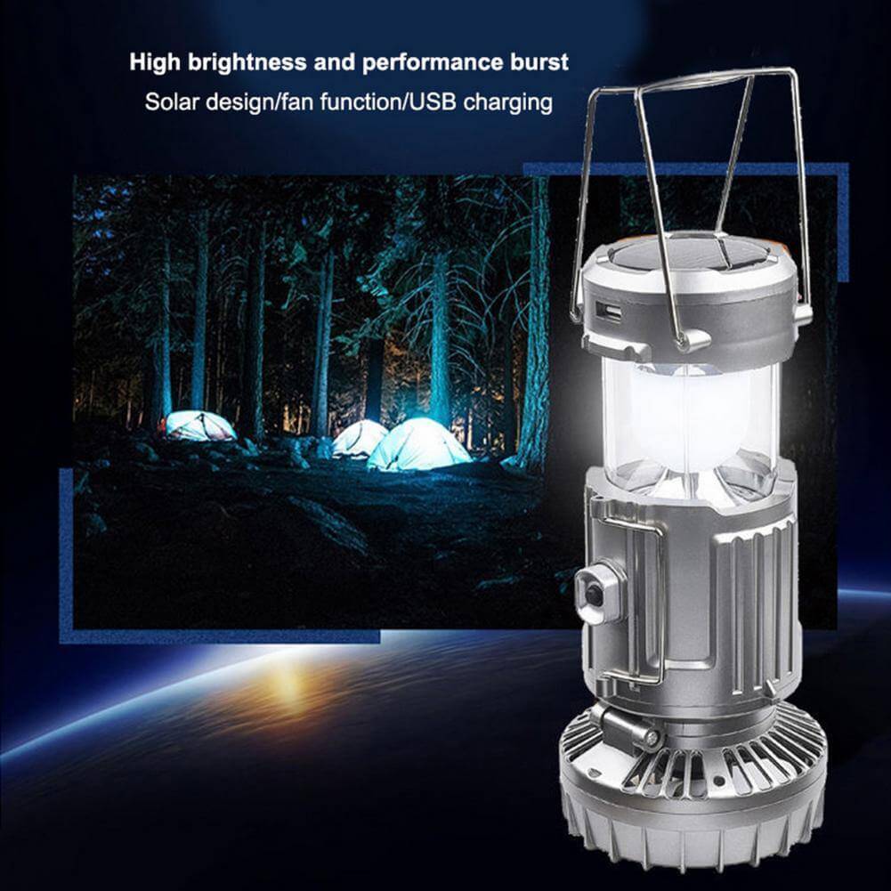 Multifunctional Waterproof Camping Power Bank Light