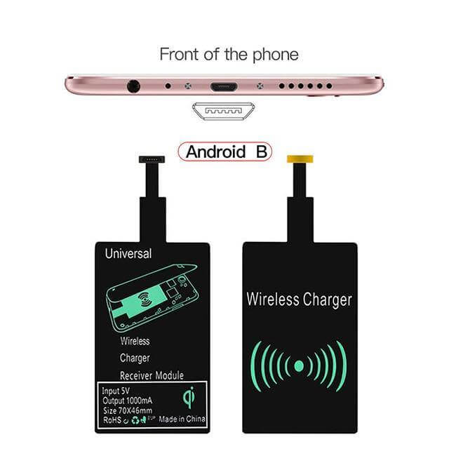 Universal Wireless Charging Receiver