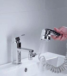 Water-Saving Basin Shower Head