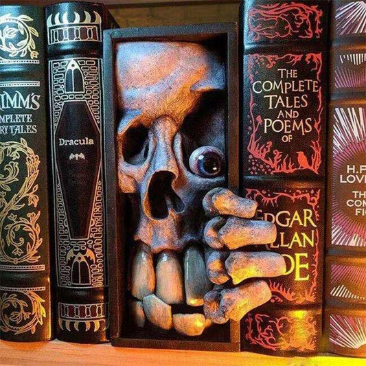 Monster Figurines Bookshelf Book Separator