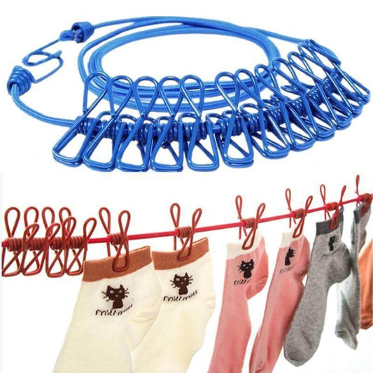Portable Easy Dry Windproof Travel Camping Drying Rope