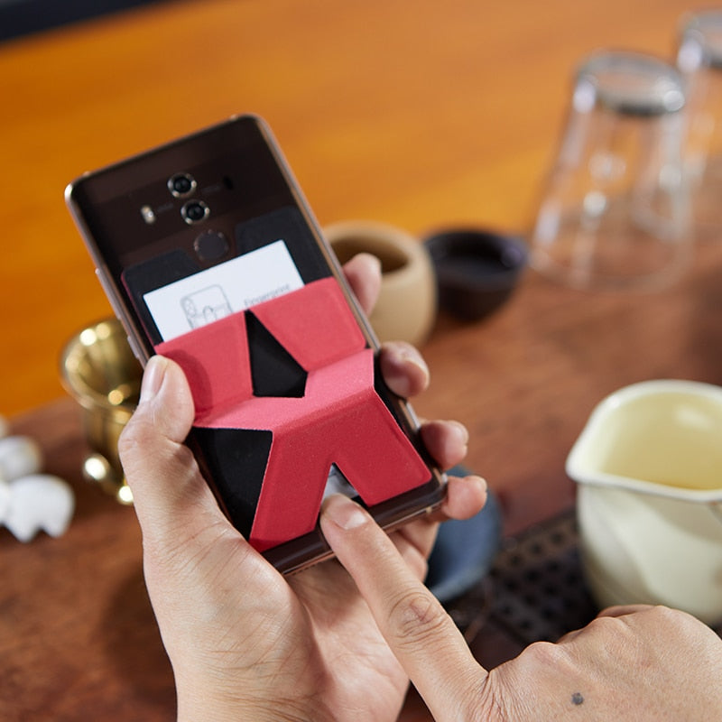 Magnetic Wallet Origami iPhone Holder