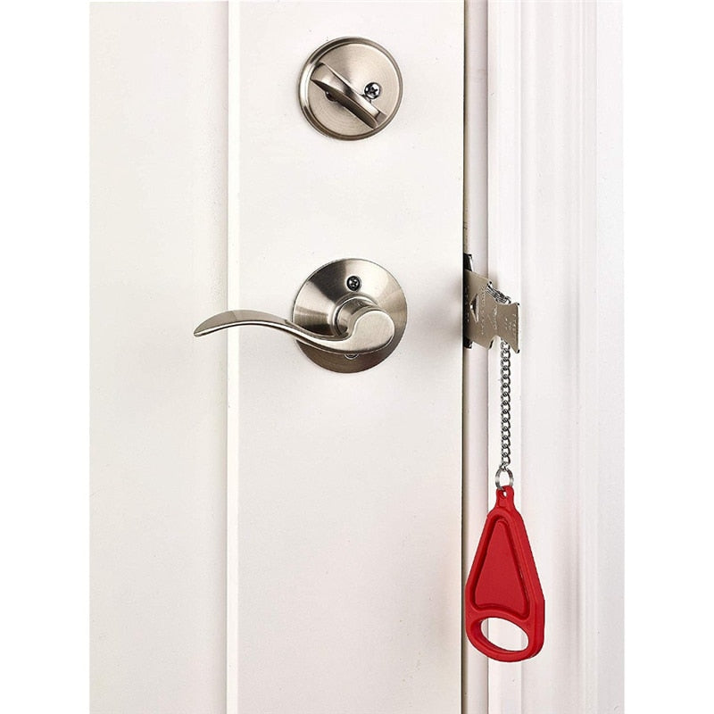 Portable Travel Door Stopper Lock