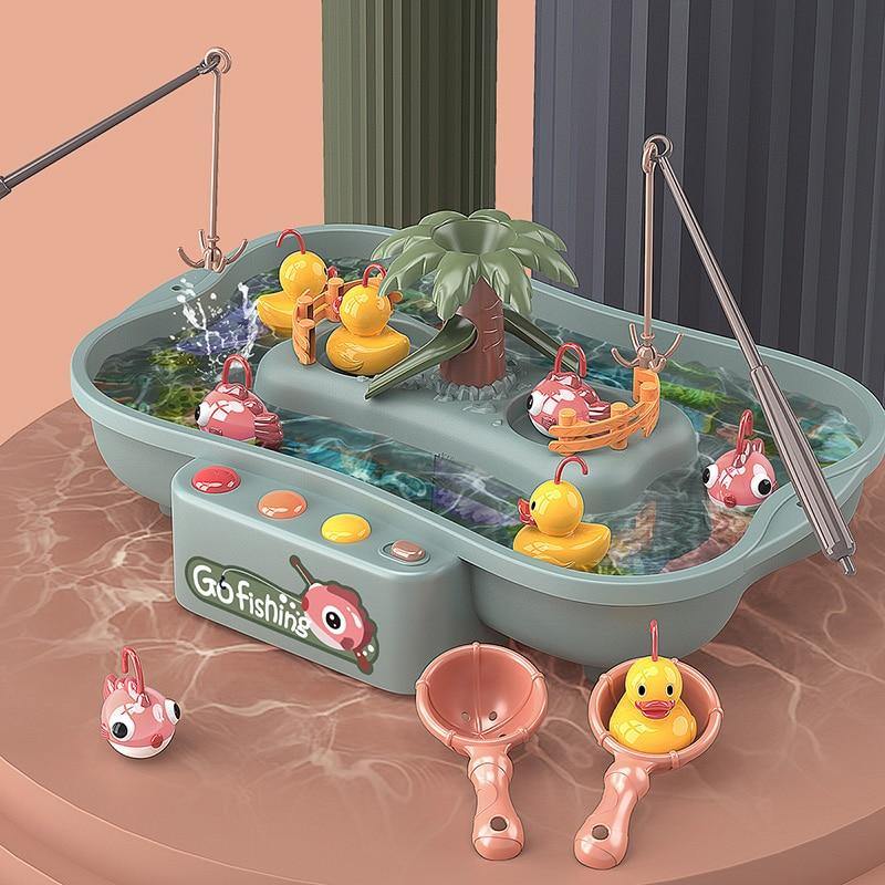 Baby Fishing Board Bathing Toy Game