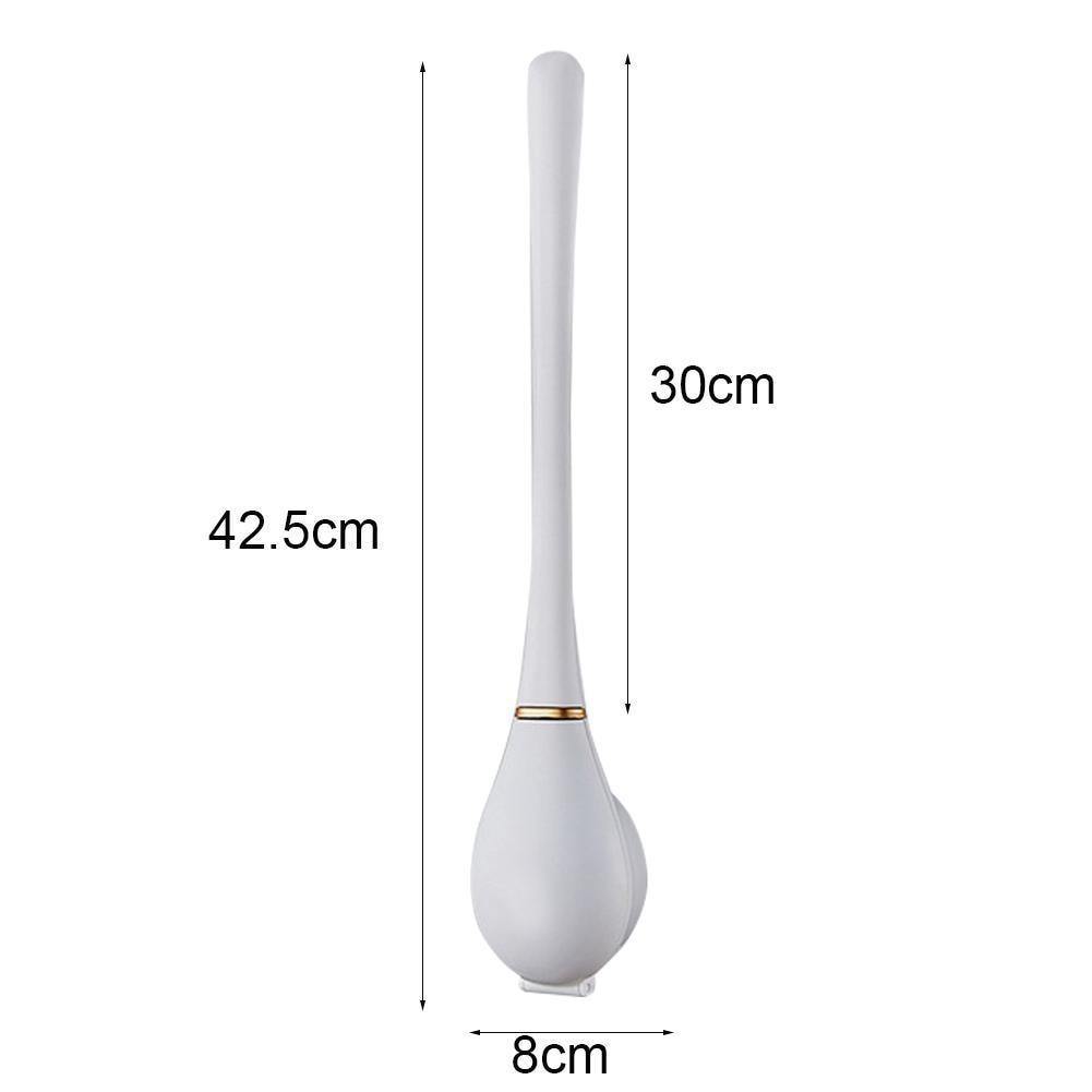 Wall Mounted Soft Silicone Toilet Brush