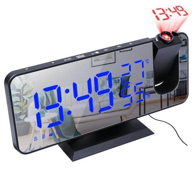 LED Digital Alarm Projection Clock