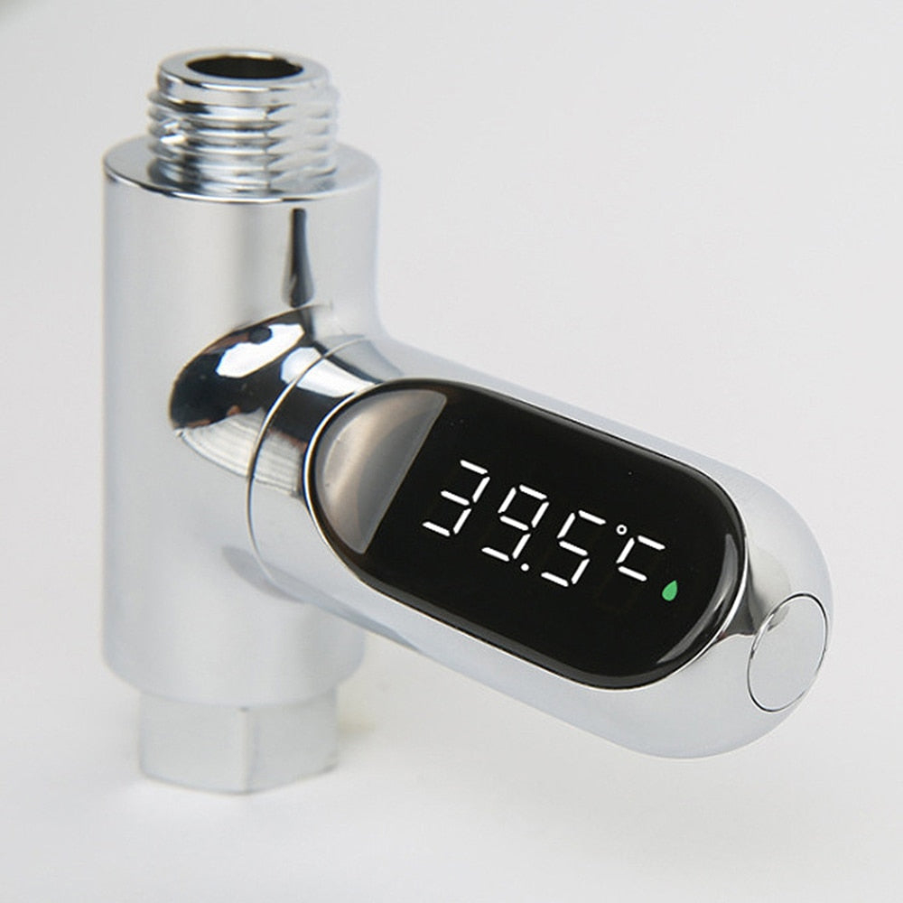 LED Screen Bath Water Thermometer Faucet