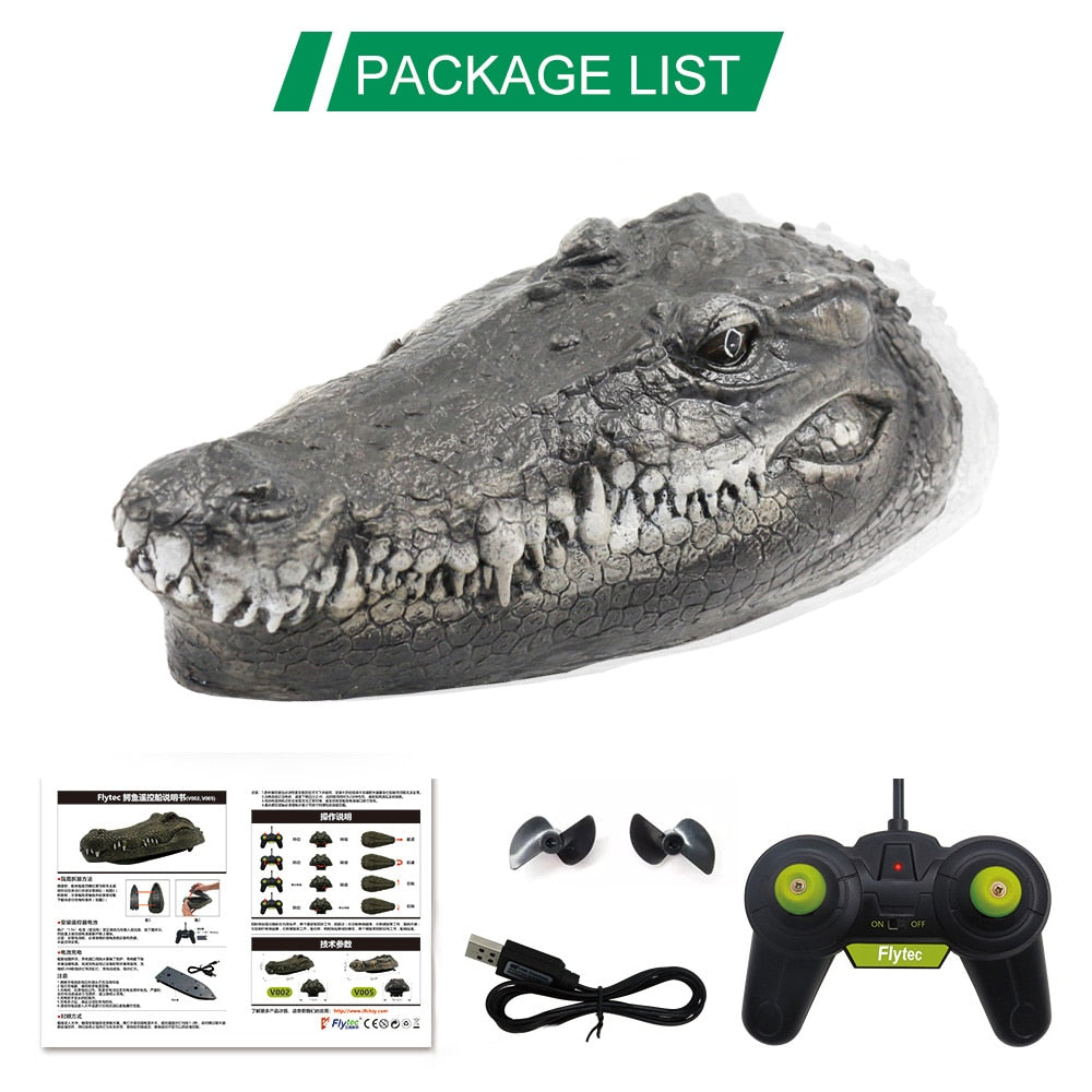 Crocodile RC Boat 2.4G Remote Control Toys