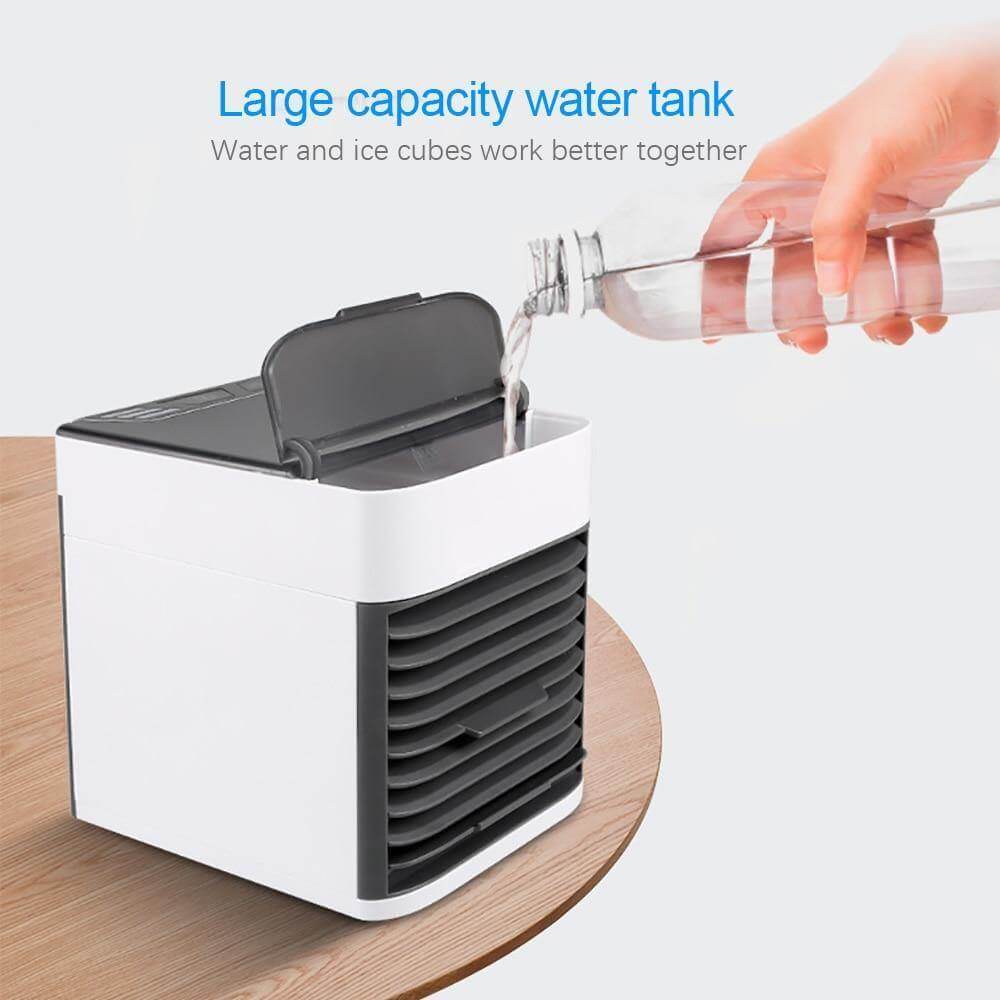 Portable Mini Desktop Humidifier Air Cooler Fan