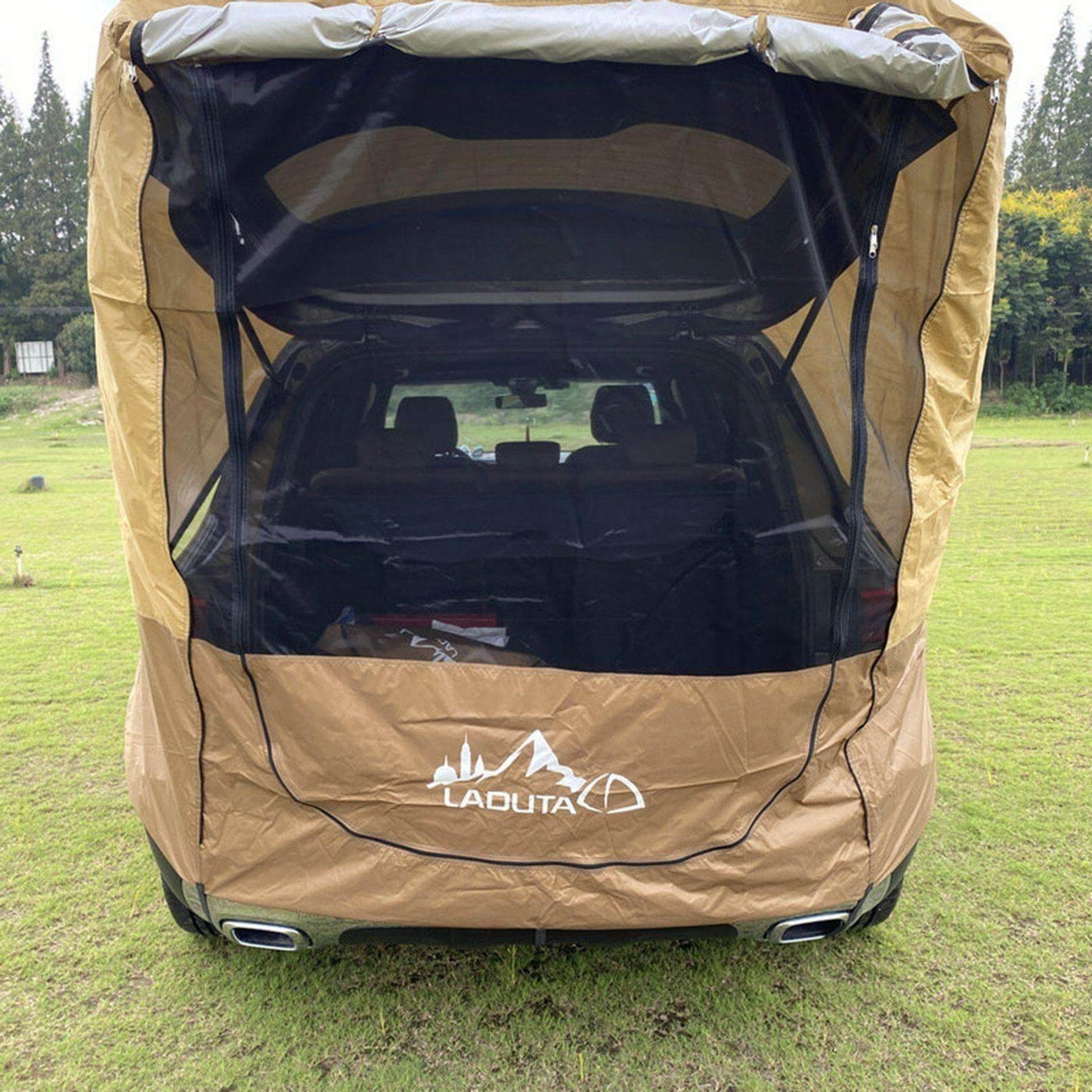 Camping Waterproof Car Sunshade Trunk Tent