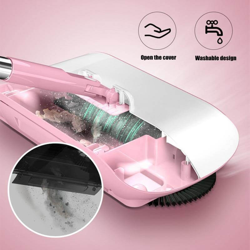 Easy Cleaning Folding Manual Vacuum Cleaner Mop