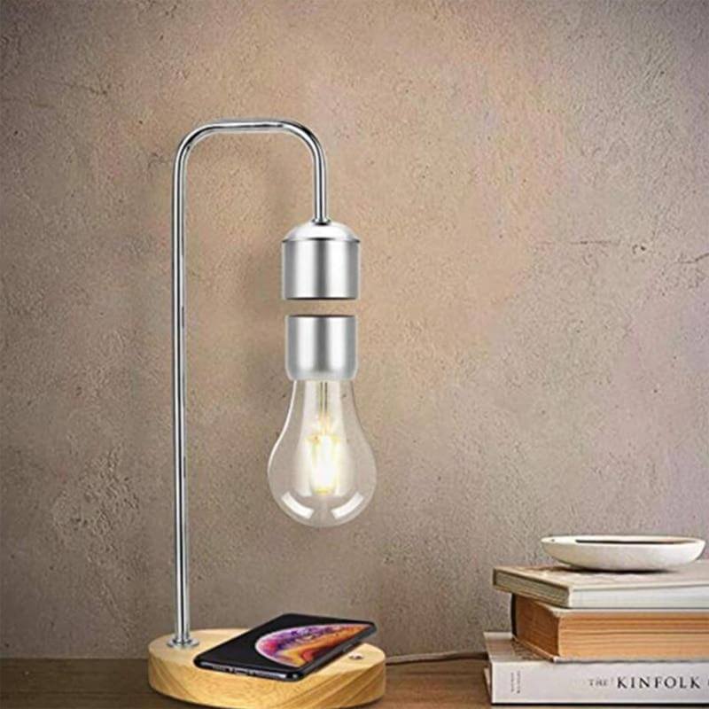 Magnetic Levitating Wireless Bulb Desk Lamp