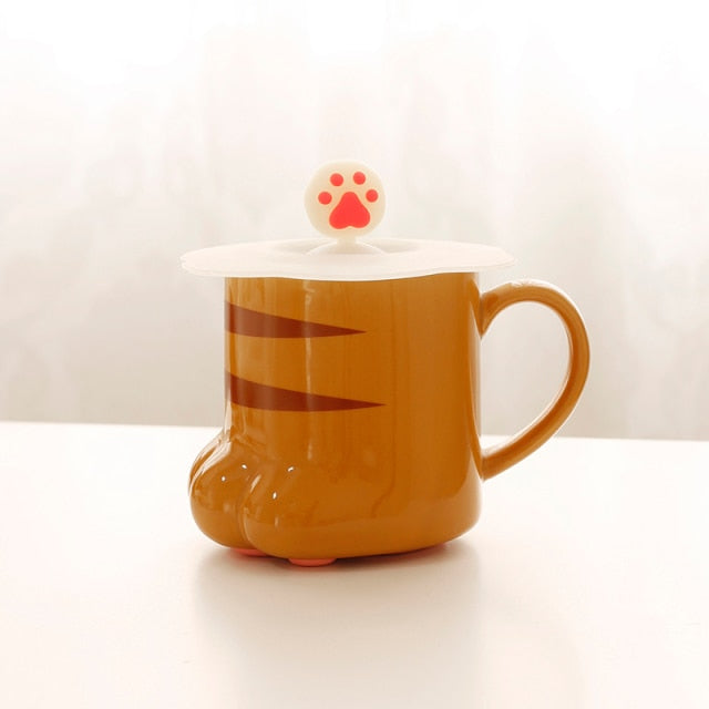 Cute Cat Paw Ceramic Coffee Mug