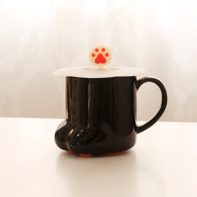 Cute Cat Paw Ceramic Coffee Mug