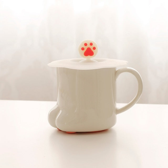 Cute Cat Paw Ceramic Coffee Mug