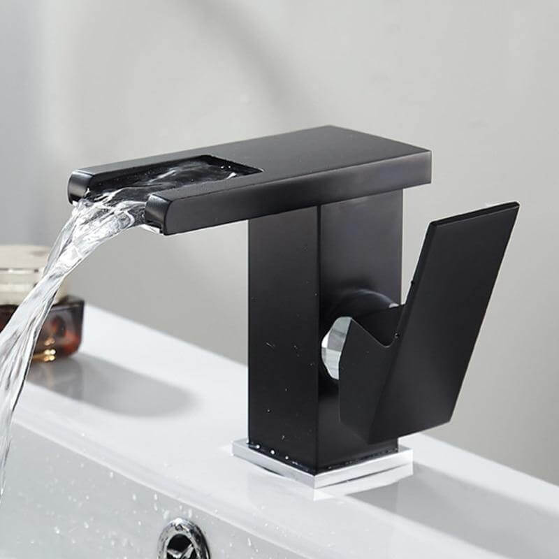 Water Temperature Sensitive LED Bathroom Faucet