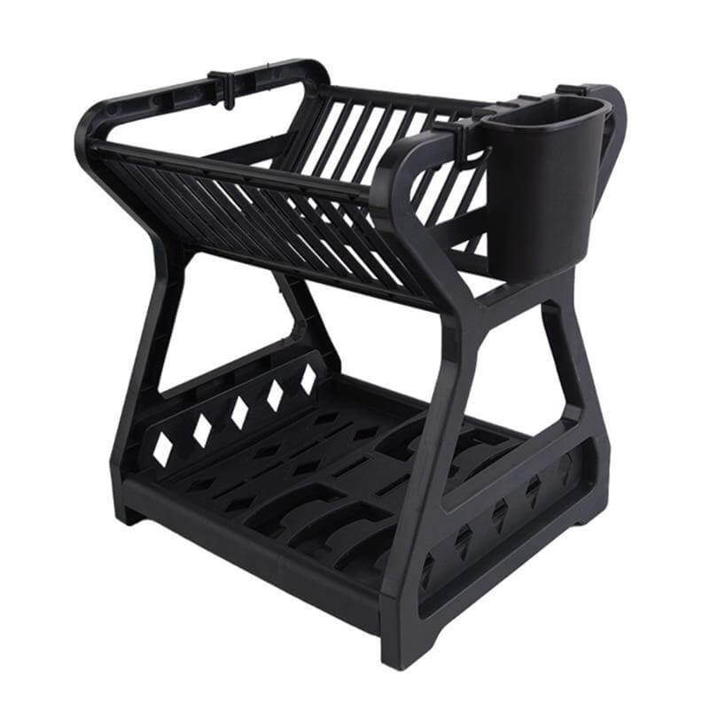 Double-layer Multifunctional Countertop Sink Dish Drying Rack